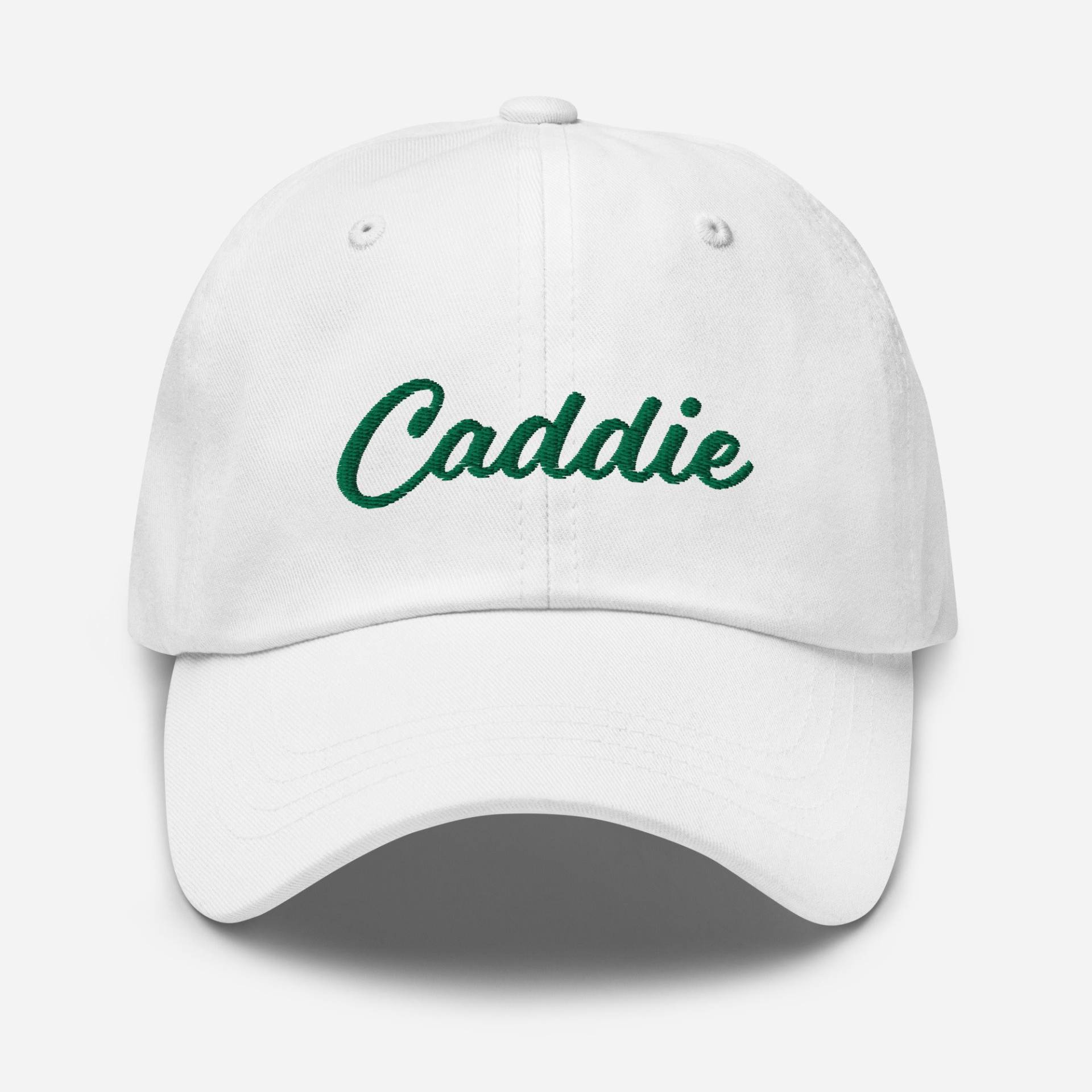 Caddymütze - Golfgeschenk | Grüne Stickerei von MHboutiquehats
