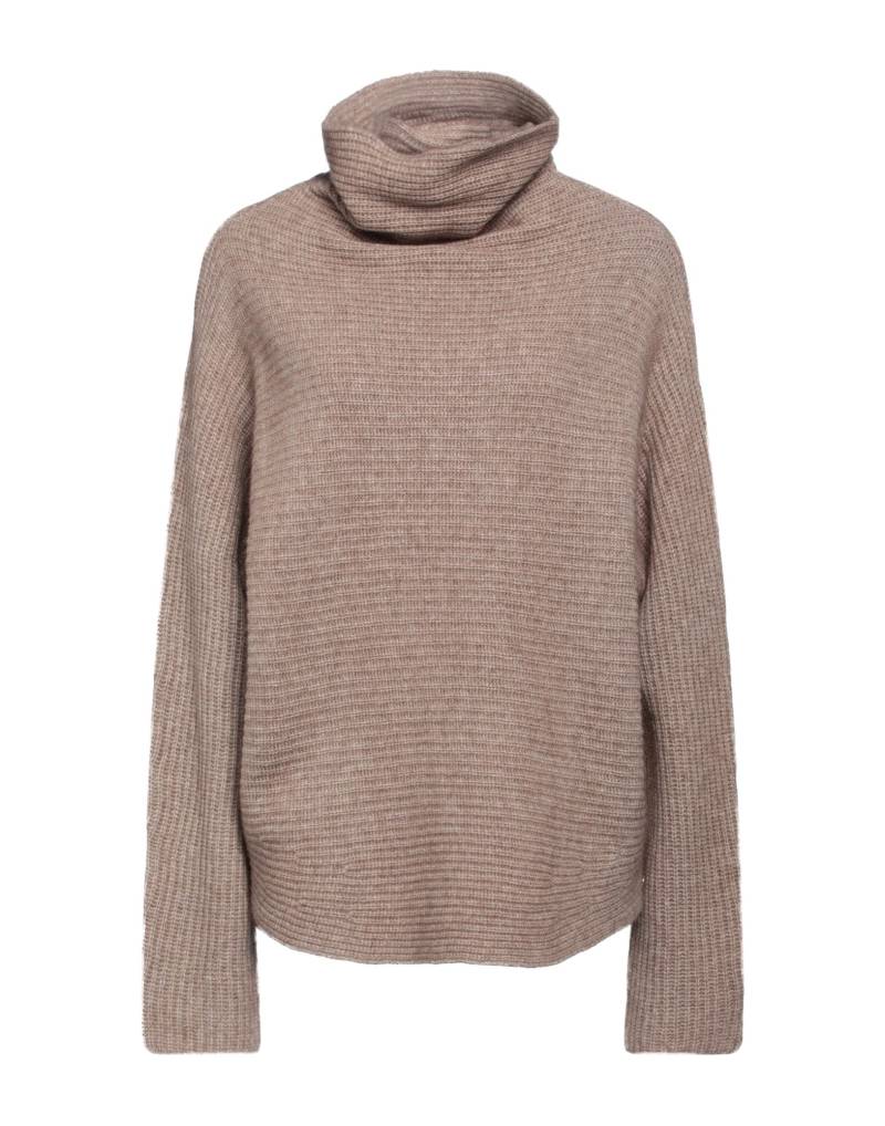 MIA FRATINO Rollkragenpullover Damen Hellbraun von MIA FRATINO