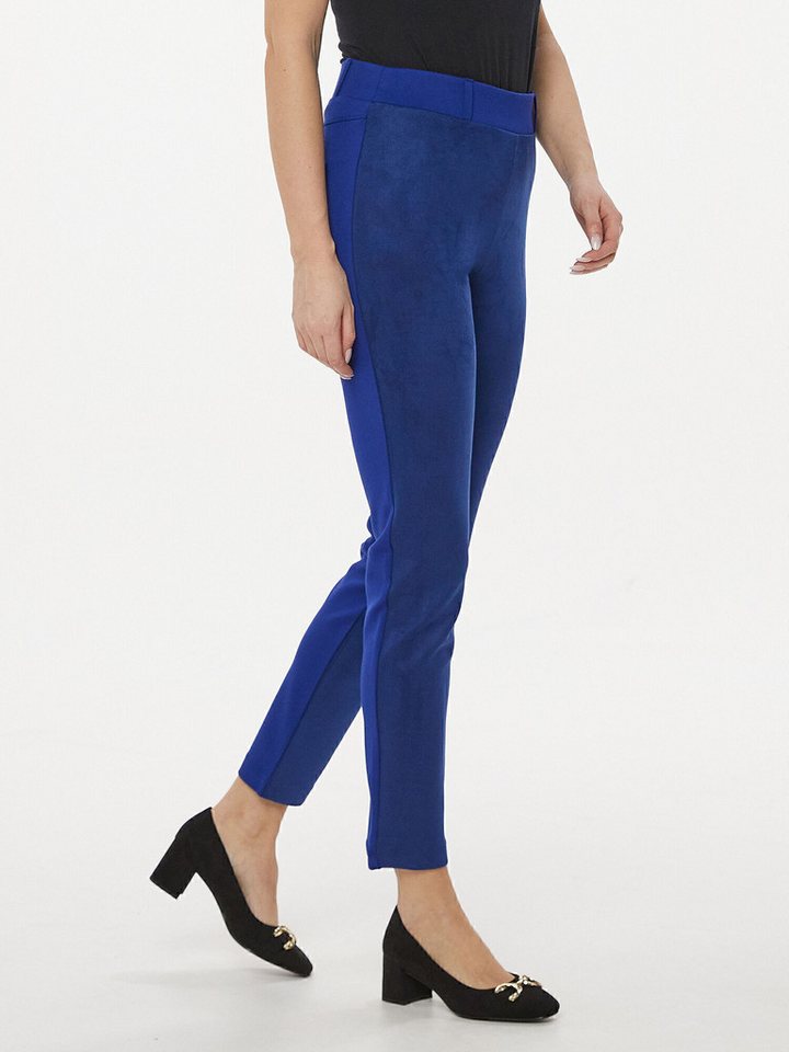 MIALUSSO Lederimitathose Leggings in Velourslederoptik von MIALUSSO