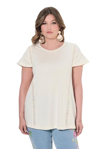 MIAMODA Damen große Größen Übergrößen Plus Size Fällt Kleiner aus – Bitte eine Größe größer bestellen. vanille 60 841971150-60 von MIAMODA