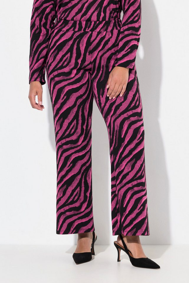 MIAMODA Schlupfhose Hose Color Zebramuster Elastikbund. von MIAMODA