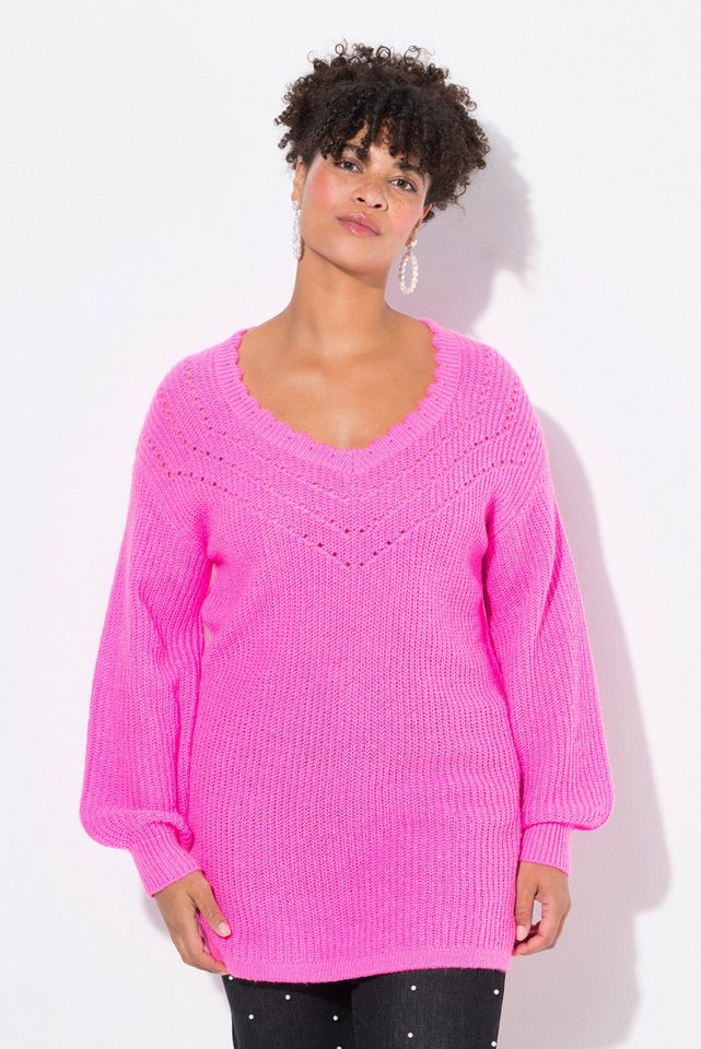 MIAMODA Strickpullover Pullover Classic Fit femininer Ausschnitt von MIAMODA