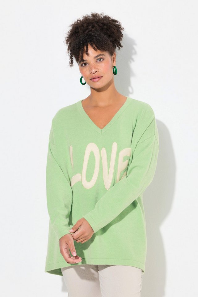 MIAMODA Strickpullover Pullover oversized LOVE MIAMODA Strickpullover Pullover oversized LOVE von MIAMODA