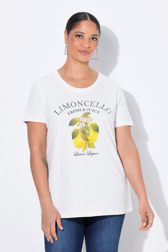 MIAMODA T-Shirt T-Shirt Zitronen-Motiv Halbarm von MIAMODA
