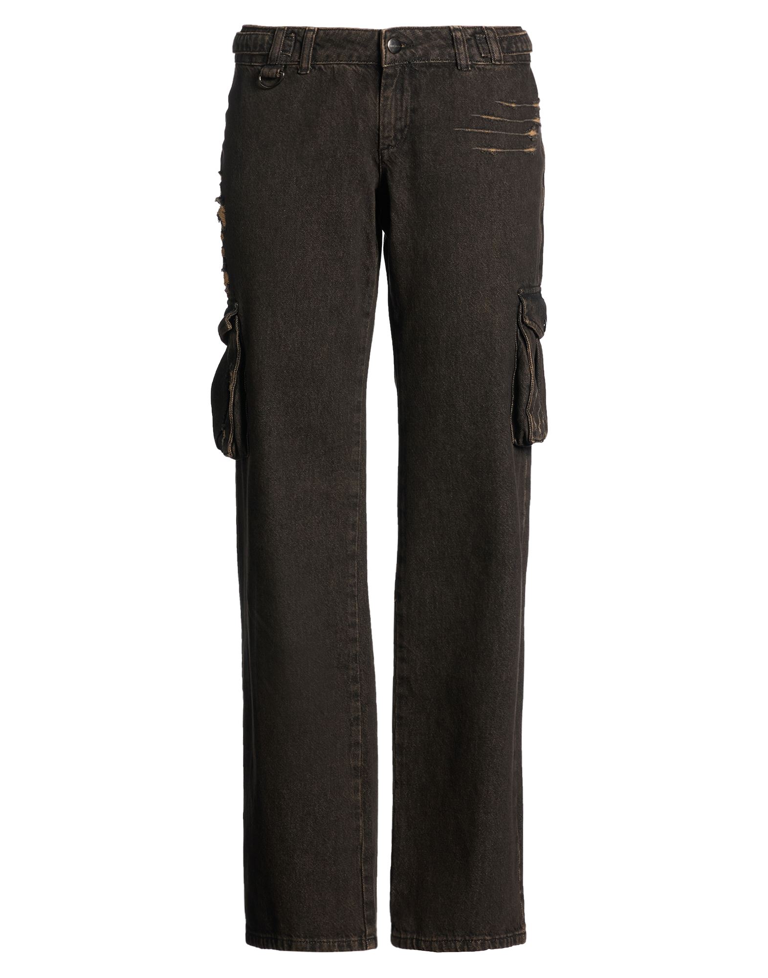 MIAOU Jeanshose Damen Dunkelbraun von MIAOU