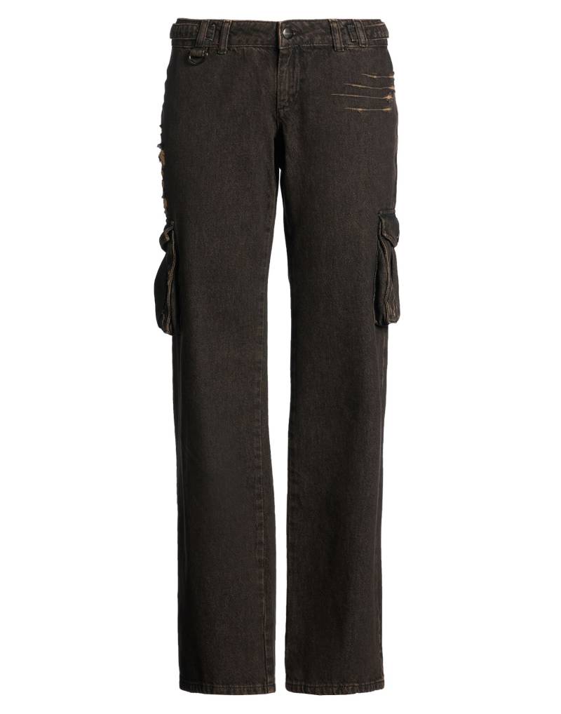 MIAOU Jeanshose Damen Dunkelbraun von MIAOU