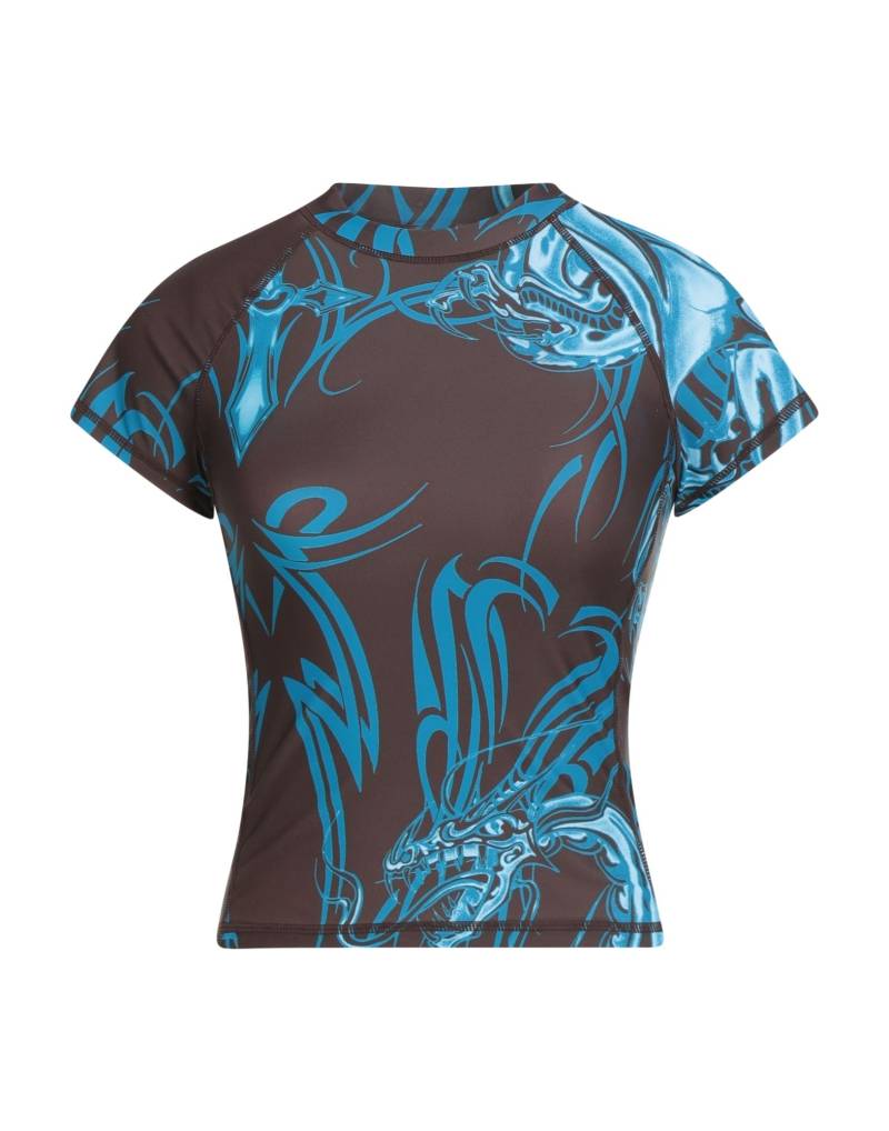 MIAOU T-shirts Damen Dunkelbraun MIAOU T-shirts Damen Dunkelbraun von MIAOU