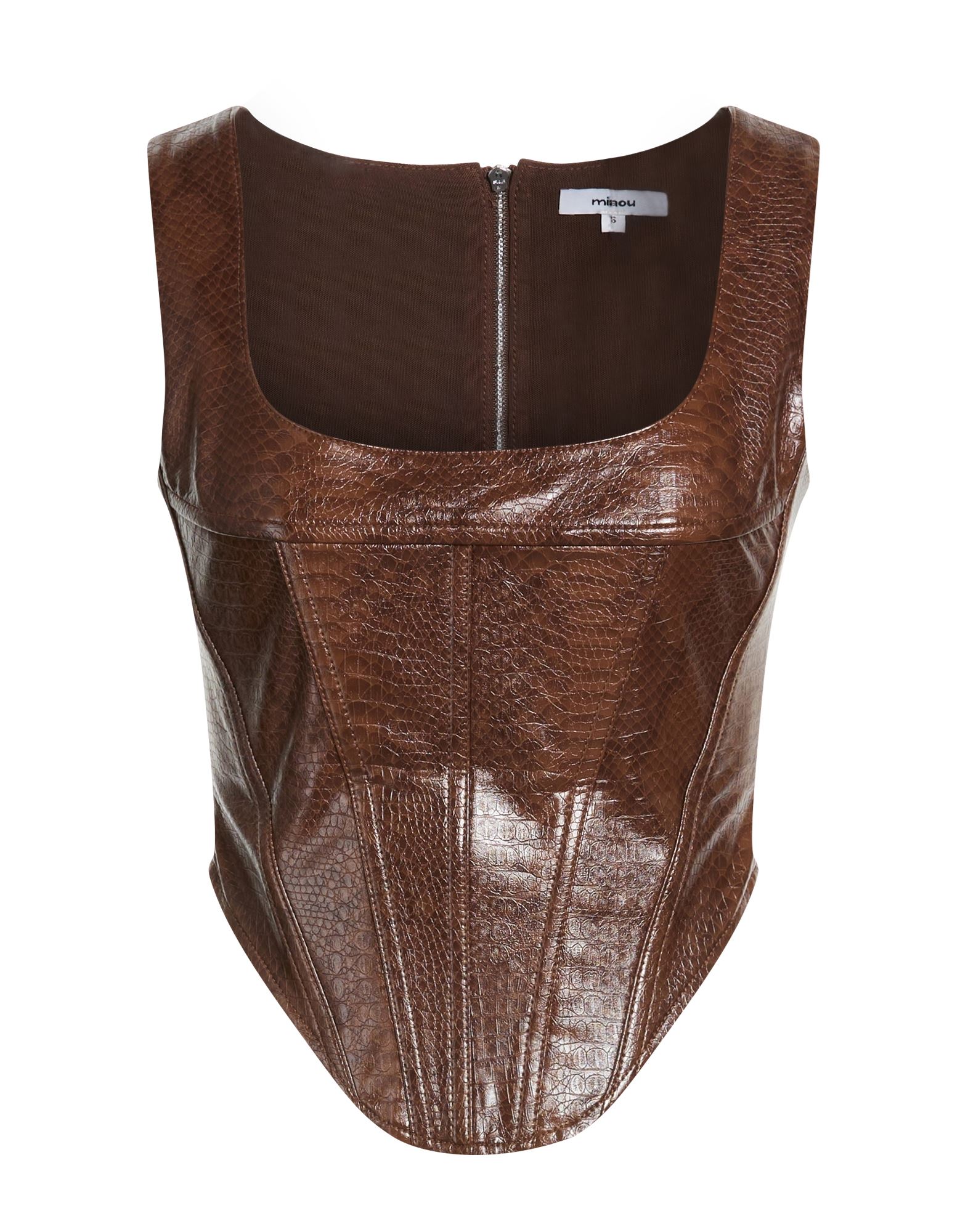 MIAOU Top Damen Braun von MIAOU