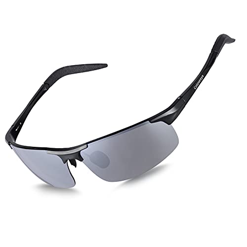 MIAROZ Sonnenbrille Herren Polarisiert,Sportbrille herren Fahrer Brille für Wandern Motorradfahren Golfen Und Fischen UV400 Schutz von MIAROZ