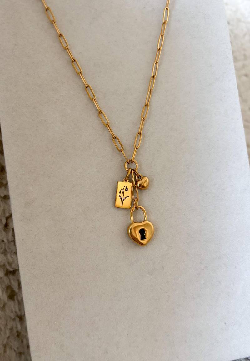 Bauen Sie Ihre Eigene Benutzerdefinierte Y - Charm Halskette, Wasserfeste Lange Kette Für Frauen, Personalisierte Mit Mehreren Anhängern von MIAxMINA