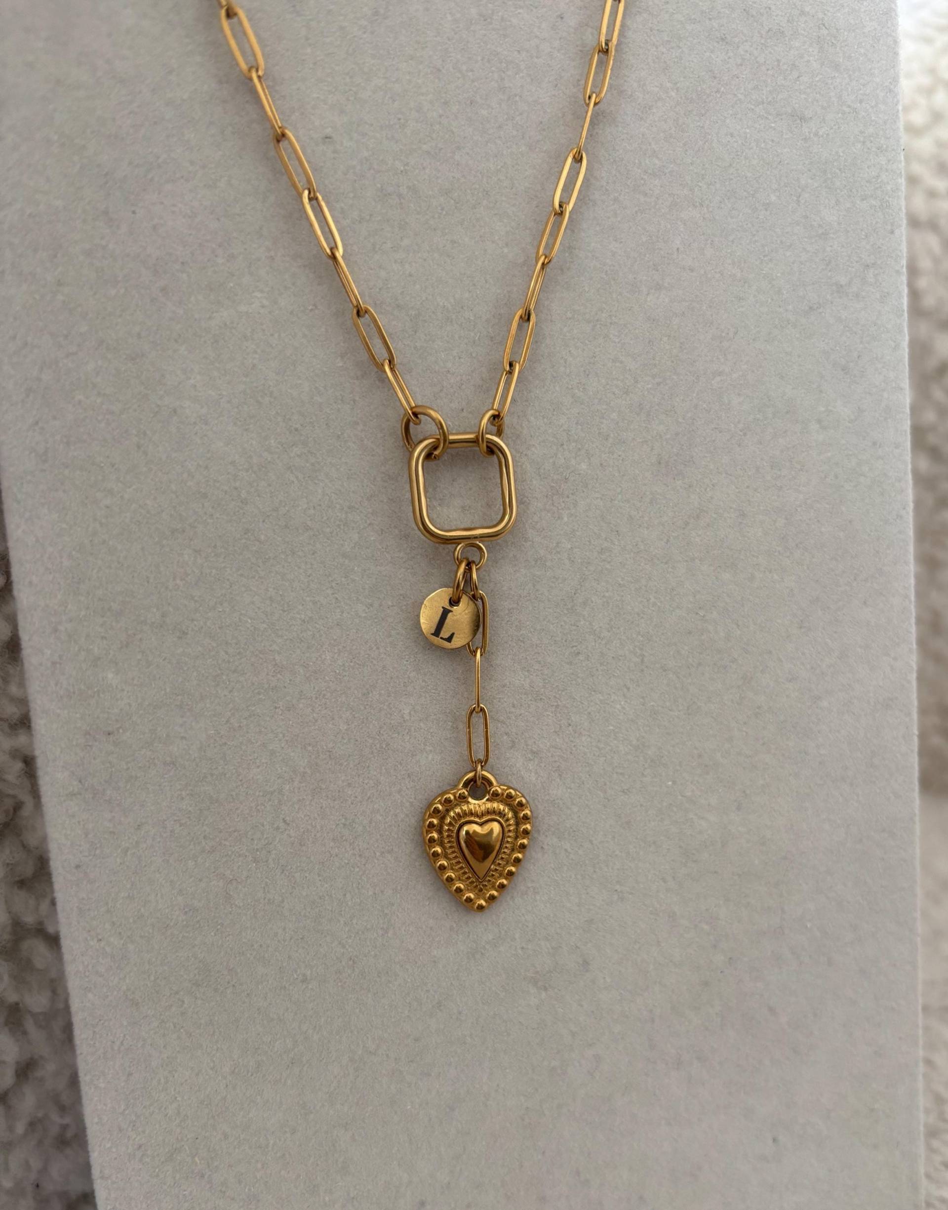 Bauen Sie Ihre Eigene Benutzerdefinierte Y - Charm Halskette, Wasserfeste Lange Kette Für Frauen, Personalisierte Mit Mehreren Anhängern von MIAxMINA