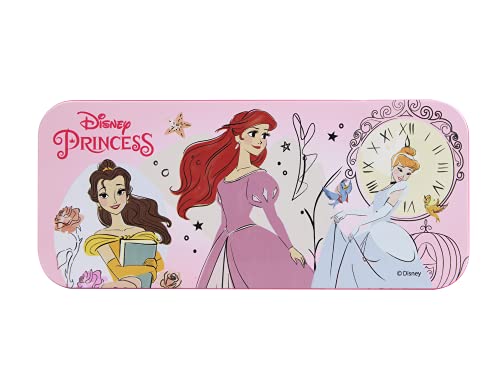 Markwins Princess Enchanting Destinations Nail Polish Tin - Nagellack-Set - buntes und spaßiges Set für Kinder - Nagellack-Zubehör - Spielzeug und Geschenke für Kinder von Lip Smacker