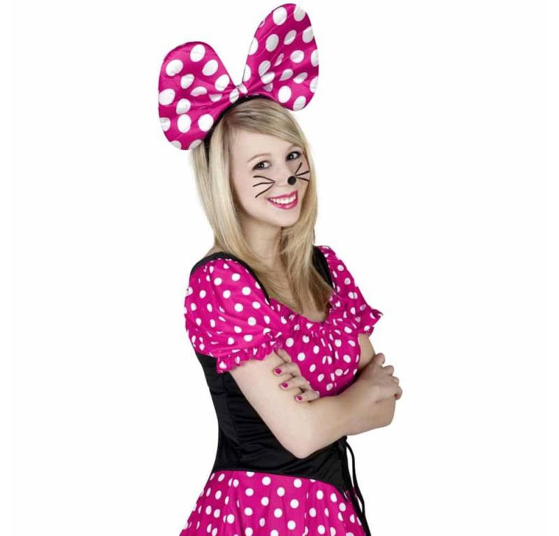 MICA Haarreif Haarreif - Maus - für Erwachsene - pink von MICA