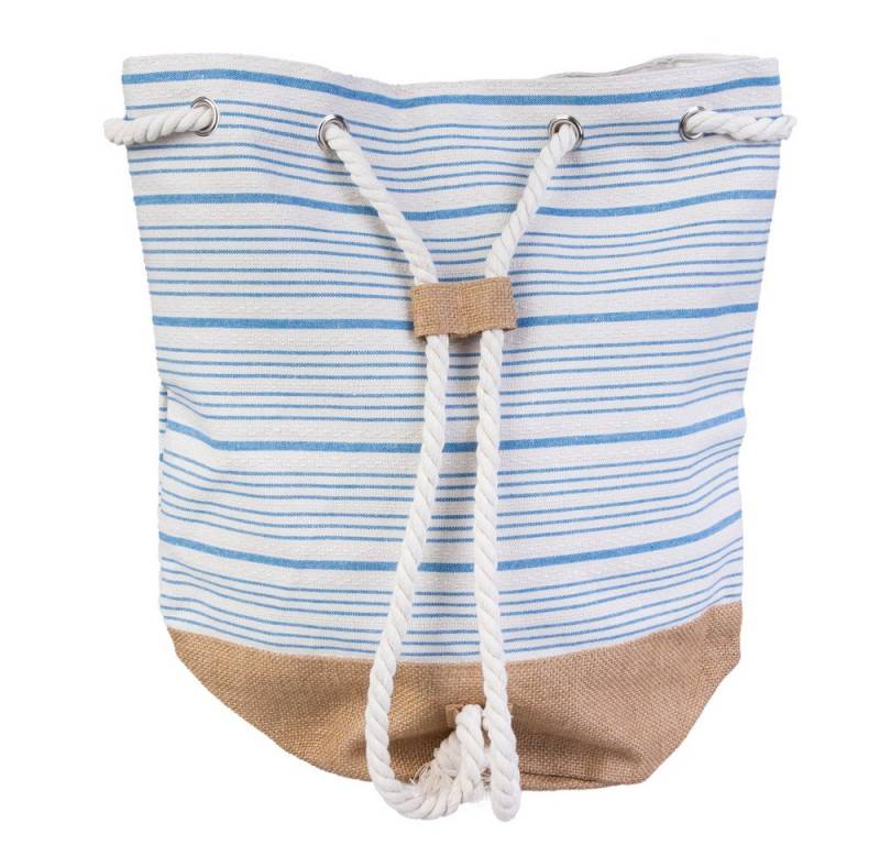 MICA Strandtasche Strandtasche - Streifen - ca. 28 x 28 x 46 cm von MICA