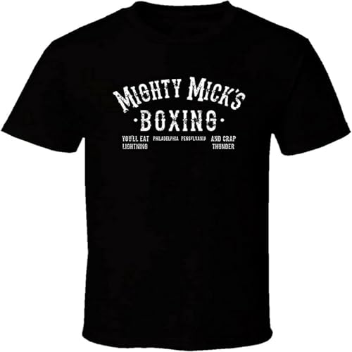 Mighty Mick's Boxing Gym Shirt Tshirt Men's Shipping Black M Mighty Mick's Boxing Gym Shirt Tshirt Men's Shipping Black M von MICAOJI