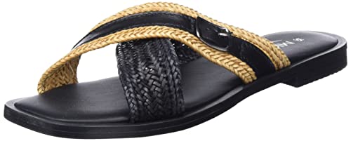 MICCOS Damen 391526 Sandale, schwarz/nuss, 37 EU MICCOS Damen 391526 Sandale, schwarz/nuss, 37 EU von MICCOS