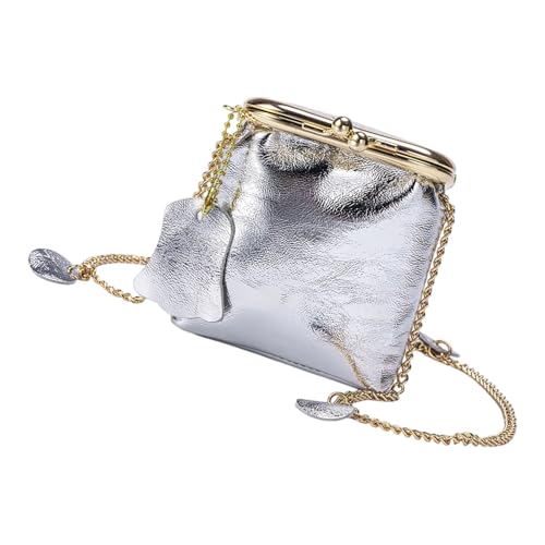 MICFENY Compact Crossbody Bag Multi Funktionelle Organisatoren Einstellbare Kettenband Klassisch Blau Wasserdichte Inspirierte Schmuckaufbewahrungsbeutel von MICFENY