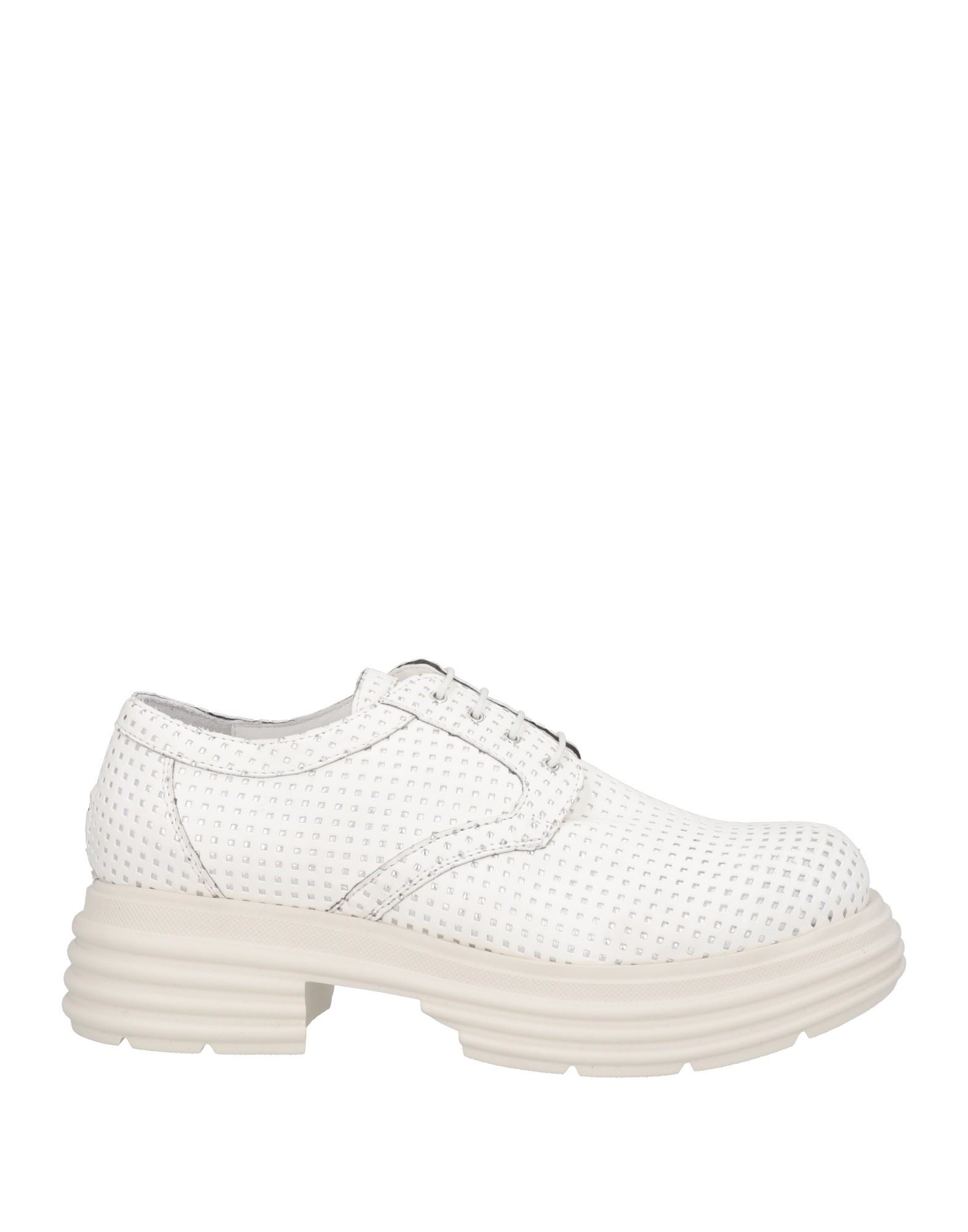 MICH SIMON Schnürschuh Damen Off white von MICH SIMON