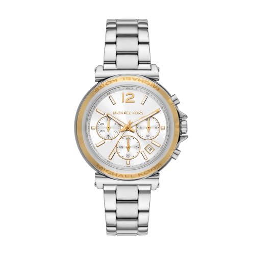 Michael Kors Damen Uhr MK7495 in Silber Fashion. von Michael Kors