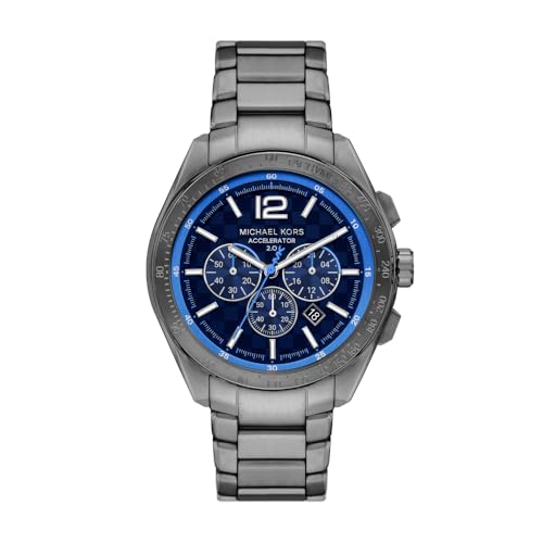 Michael Kors Herren Analog Quarz Uhr mit Edelstahl Armband MK9178 von Michael Kors
