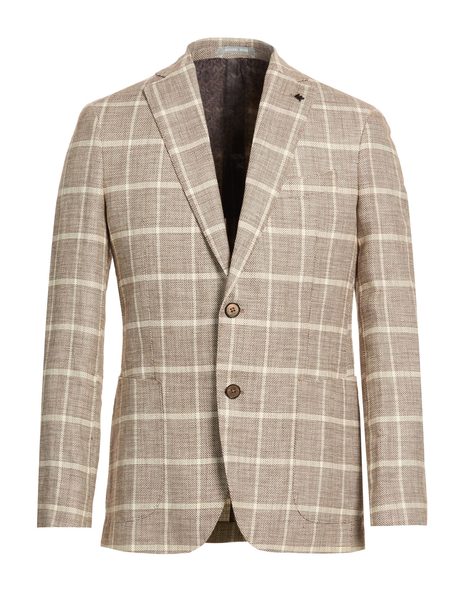 MICHAEL KORS MENS Blazer Herren Beige von MICHAEL KORS MENS