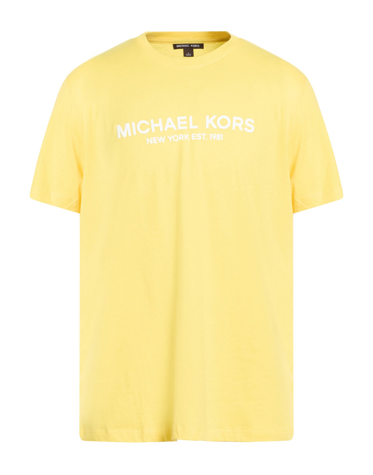 MICHAEL KORS MENS T-shirts Herren Gelb von MICHAEL KORS MENS