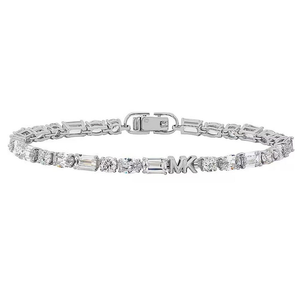 MICHAEL KORS Armband Luxuriöses Silberarmband mit Zirkonen Tennis MKC1661CZ040 von MICHAEL KORS