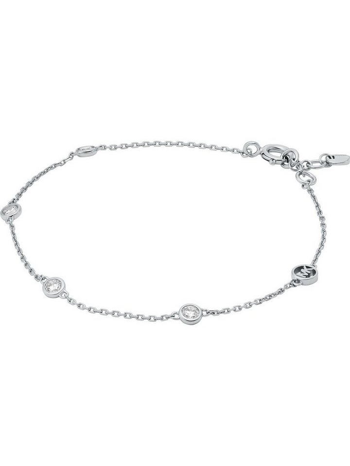 MICHAEL KORS Armband Michael Kors Damen-Armband 925er Silber Zirkonia, KORS BRILLIANCE von MICHAEL KORS