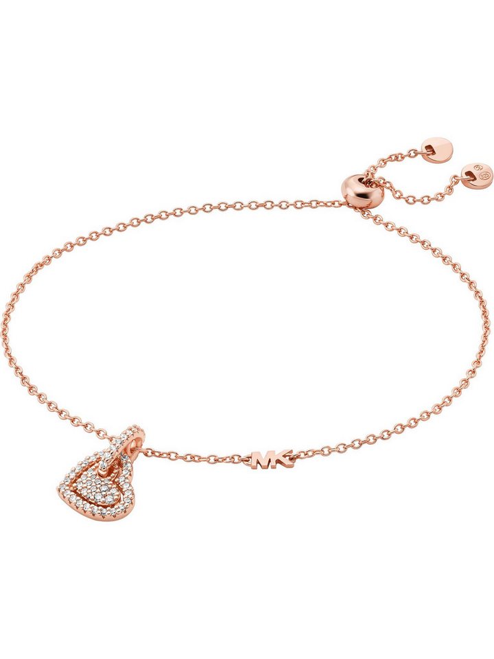 MICHAEL KORS Armband Michael Kors Damen-Armband 925er Silber Zirkonia, KORS LOVE von MICHAEL KORS