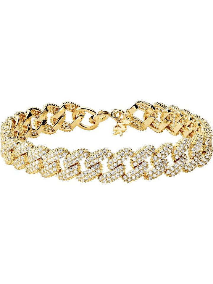 MICHAEL KORS Armband Michael Kors Damen-Armband 925er Silber Zirkonia, Statement Link von MICHAEL KORS