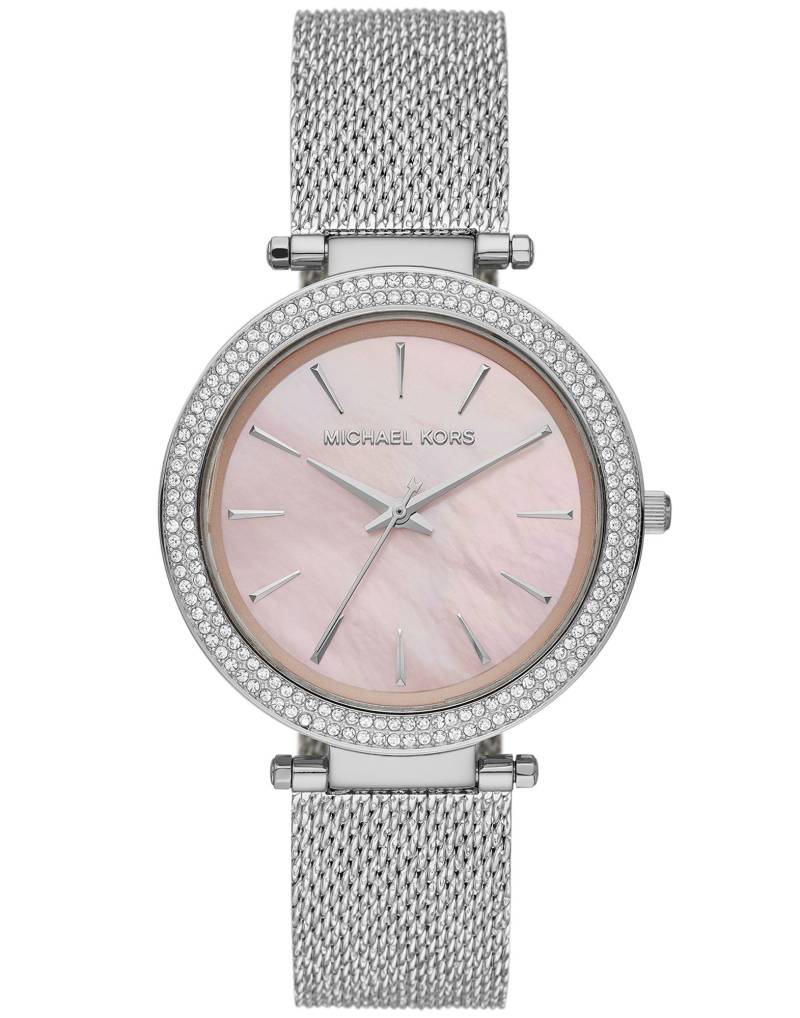 MICHAEL KORS Armbanduhr Damen Silber von MICHAEL KORS
