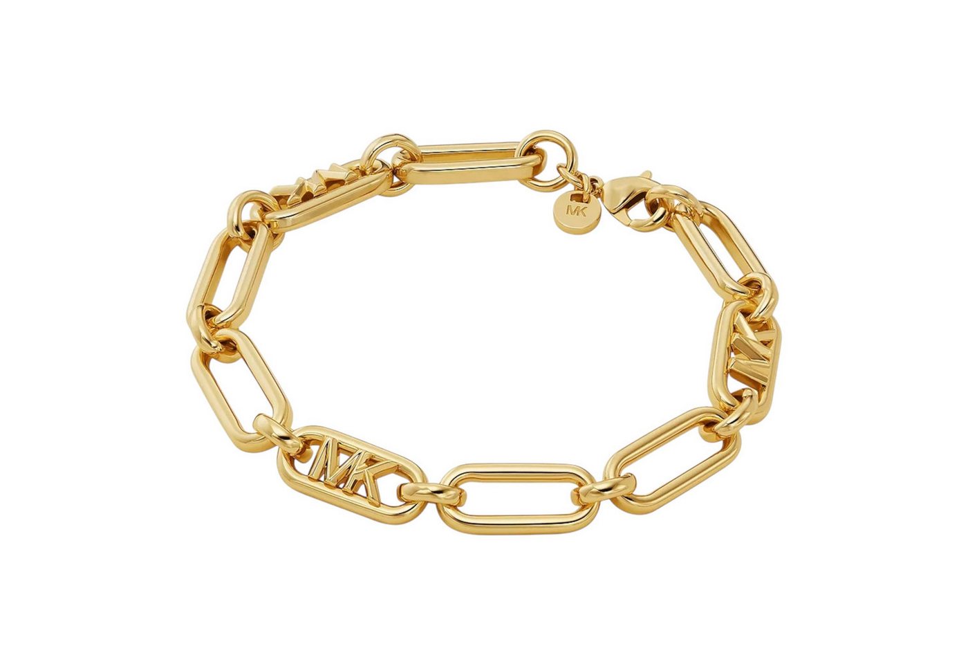 MICHAEL KORS Charm-Armband Michael Kors Gliederarmband Empire vergoldet MICHAEL KORS Charm-Armband Michael Kors Gliederarmband Empire vergoldet von MICHAEL KORS