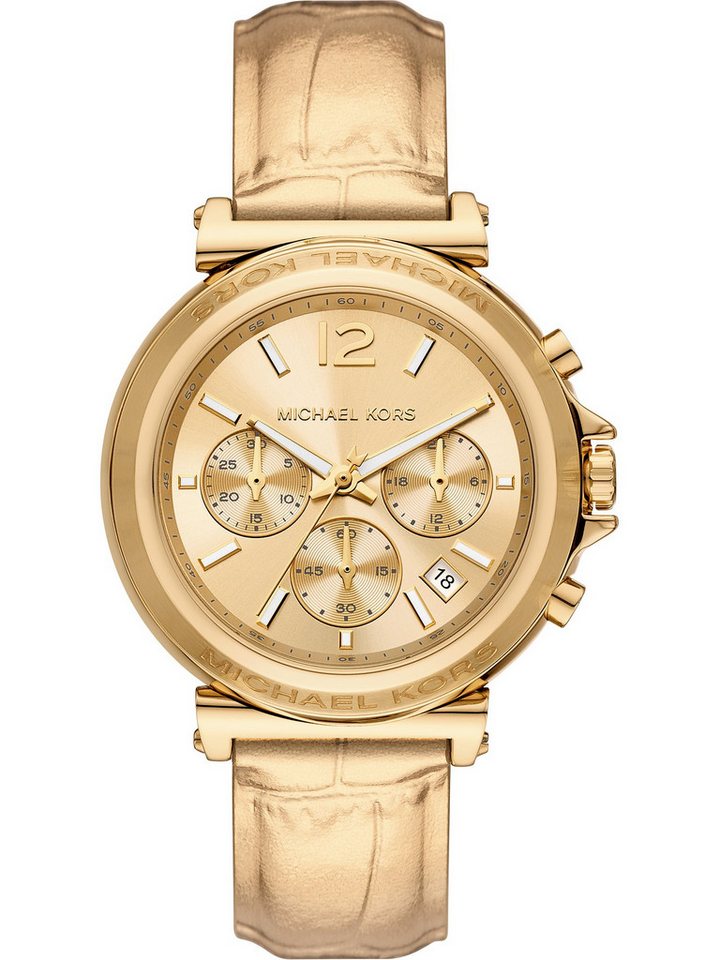 MICHAEL KORS Chronograph Michael Kors Damen-Uhren Analog Quarz von MICHAEL KORS