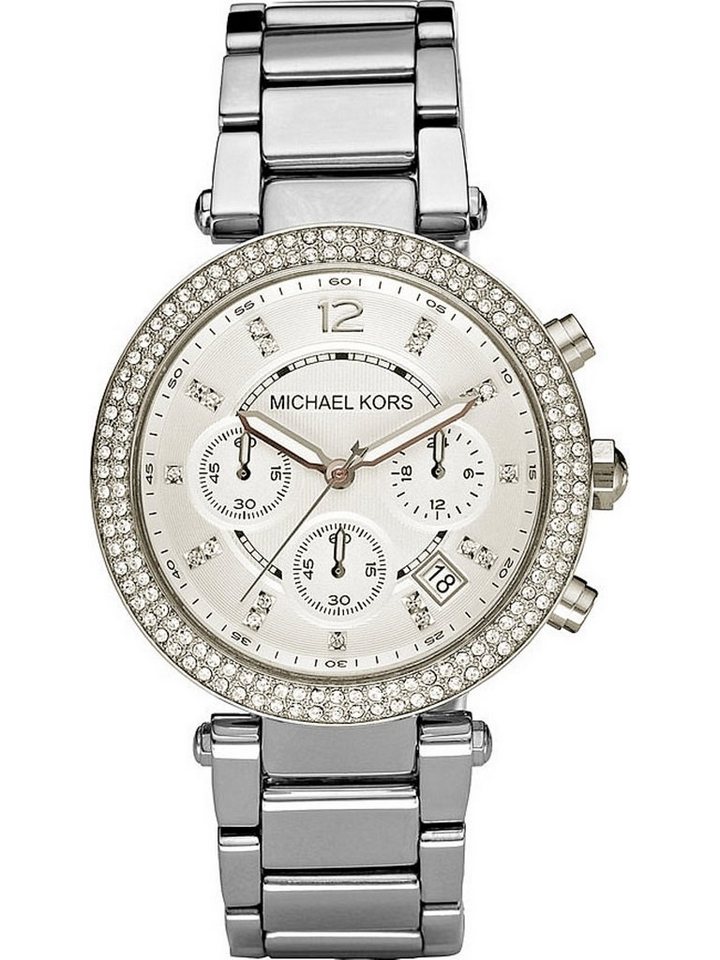 MICHAEL KORS Chronograph Michael Kors Damen-Uhren Analog Quarz von MICHAEL KORS