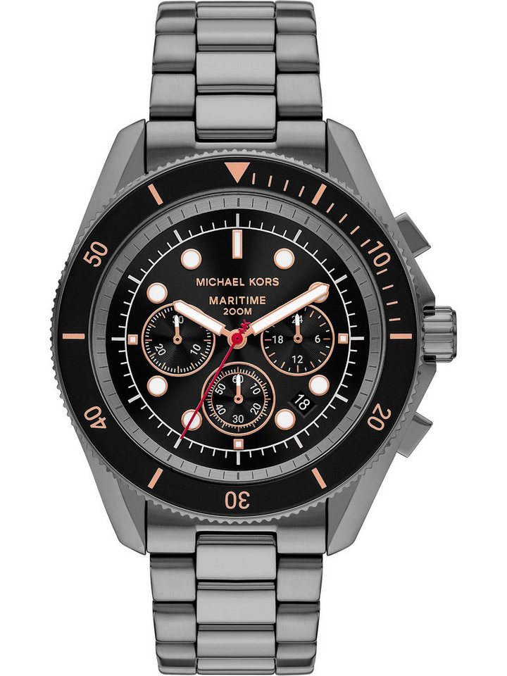 MICHAEL KORS Chronograph Michael Kors Herren-Uhren Analog Quarz, Klassikuhr von MICHAEL KORS