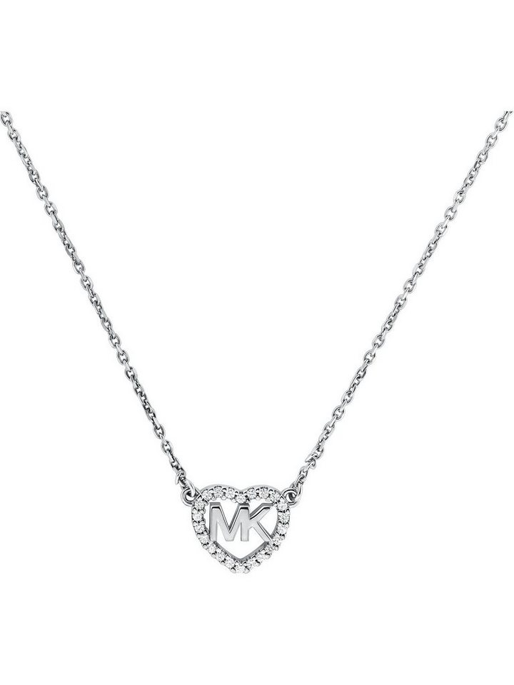 MICHAEL KORS Collier Michael Kors Damen-Kette 925er Silber Farbstein von MICHAEL KORS