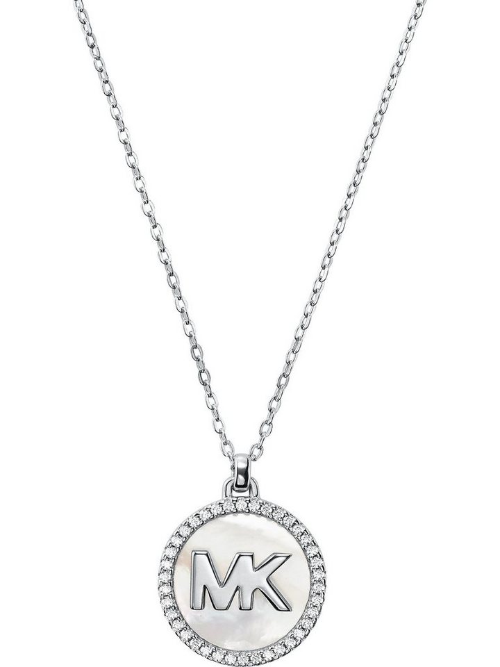 MICHAEL KORS Collier Michael Kors Damen-Kette 925er Silber Perlmutt von MICHAEL KORS