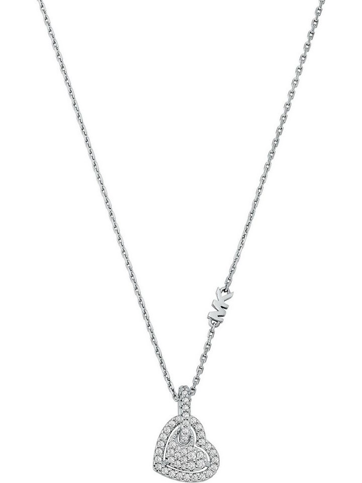 MICHAEL KORS Collier Michael Kors Damen-Kette 925er Silber Zirkonia MICHAEL KORS Collier Michael Kors Damen-Kette 925er Silber Zirkonia von MICHAEL KORS
