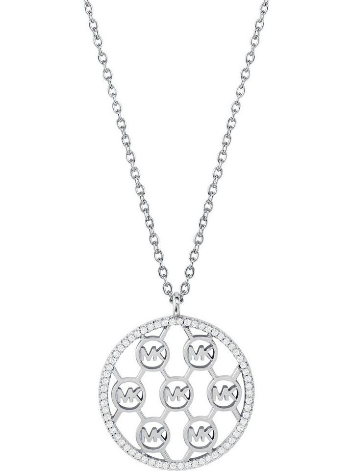MICHAEL KORS Collier Michael Kors Damen-Kette 925er Silber Zirkonia von MICHAEL KORS