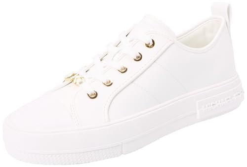 MICHAEL KORS Damen Evy LACE UP Sneaker, Optic White, 36.5 EU von Michael Kors