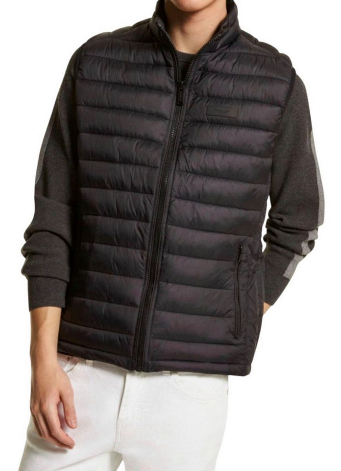 MICHAEL KORS Steppweste Herren Gesteppte Vest Athens Puffer Jacke Weste Gilet Logo-Patch,mit Fasern gefüllt für zusätzliche Isolationsschicht von MICHAEL KORS