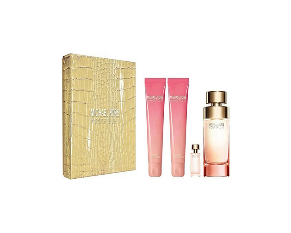 MICHAEL KORS Eau de Parfum KORS WONDERLUST SET: EDP SPRAY 100ML + BL 100ML + SG 100ML + EDP 4ML von MICHAEL KORS