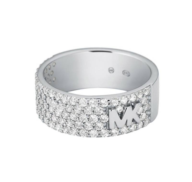 MICHAEL KORS Fingerring Funkelnder Silberring mit Zirkonen MKC1555AN040 - Kreis: 49 mm von MICHAEL KORS