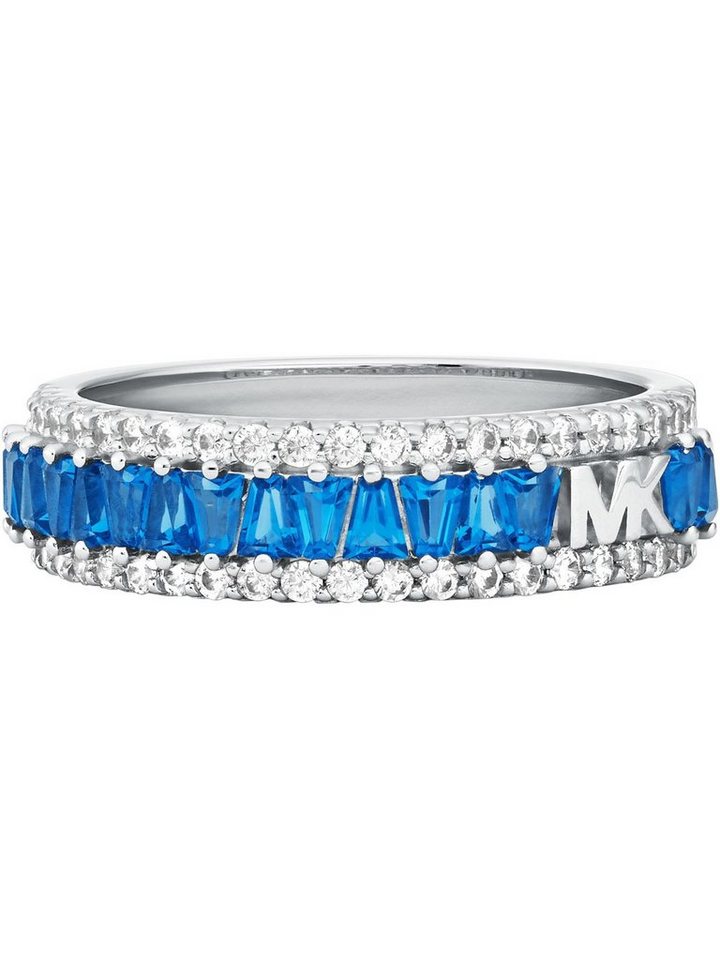 MICHAEL KORS Fingerring Michael Kors Damen-Damenring 925er Silber Zirkonia, Zirkonia von MICHAEL KORS