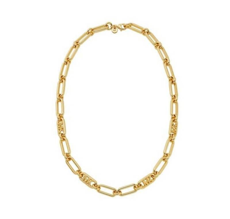 MICHAEL KORS Kette mit Einhänger Elegante vergoldete Kette Premium MKJ828400710 von MICHAEL KORS