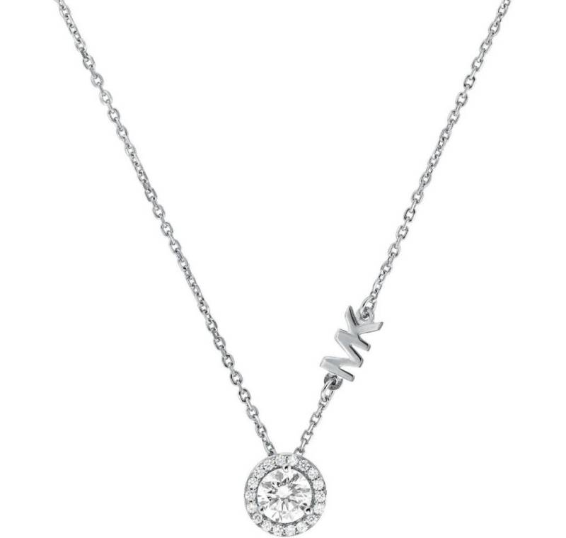 MICHAEL KORS Kette mit Einhänger Gentle silver necklace with zircons MKC1208AN040 von MICHAEL KORS