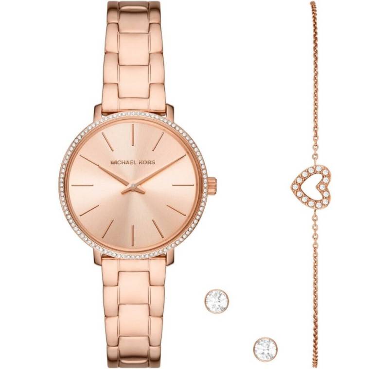 MICHAEL KORS Luxusuhr Mod. PYPER Special Pack (watch-bracelet-earrings) von MICHAEL KORS