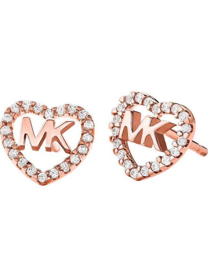 MICHAEL KORS Paar Ohrstecker Michael Kors Damen-Ohrstecker 925er Silber Zirkon von MICHAEL KORS