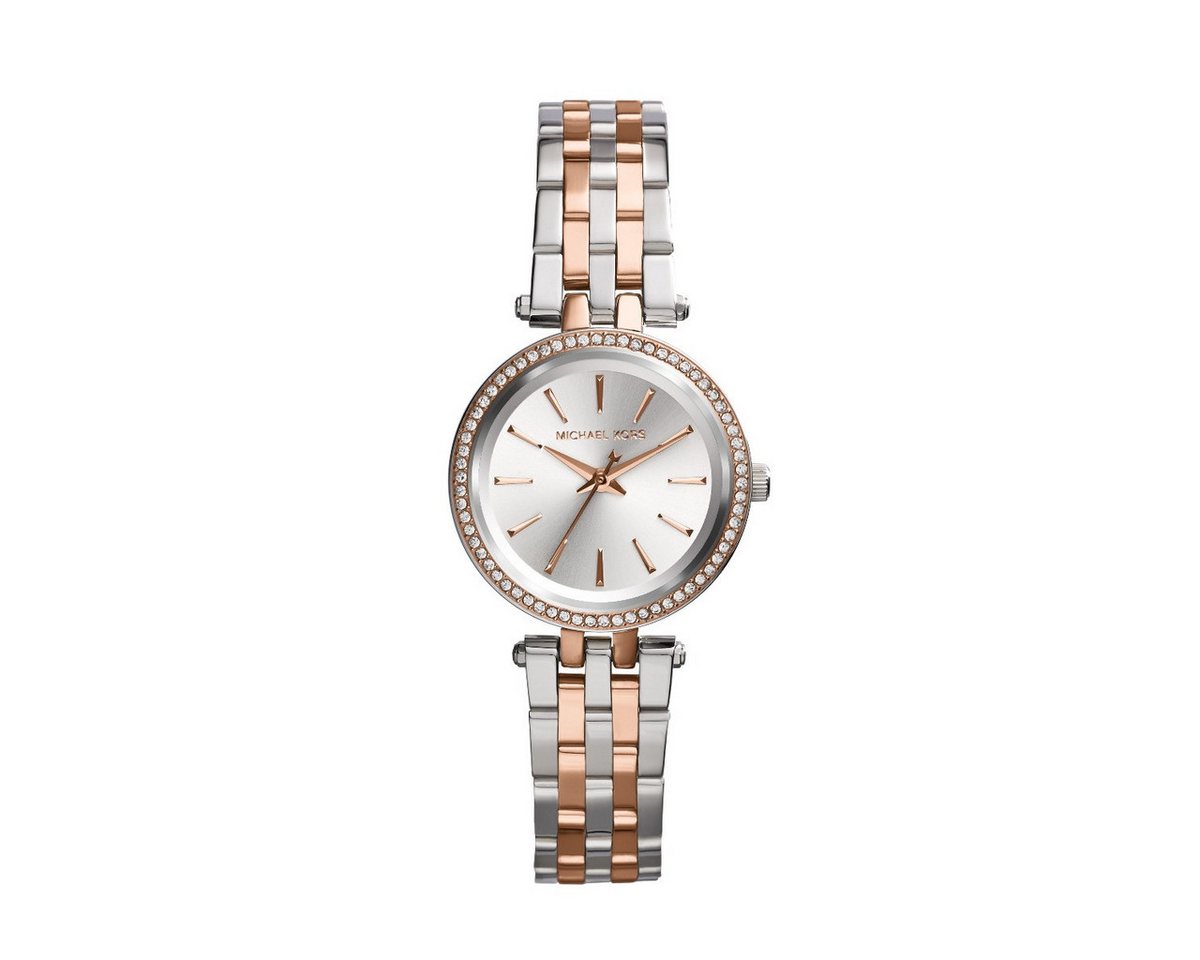 MICHAEL KORS Quarzuhr Damen-Uhr Darci Analog Quarz Edelstahl-Armband MK3298 von MICHAEL KORS