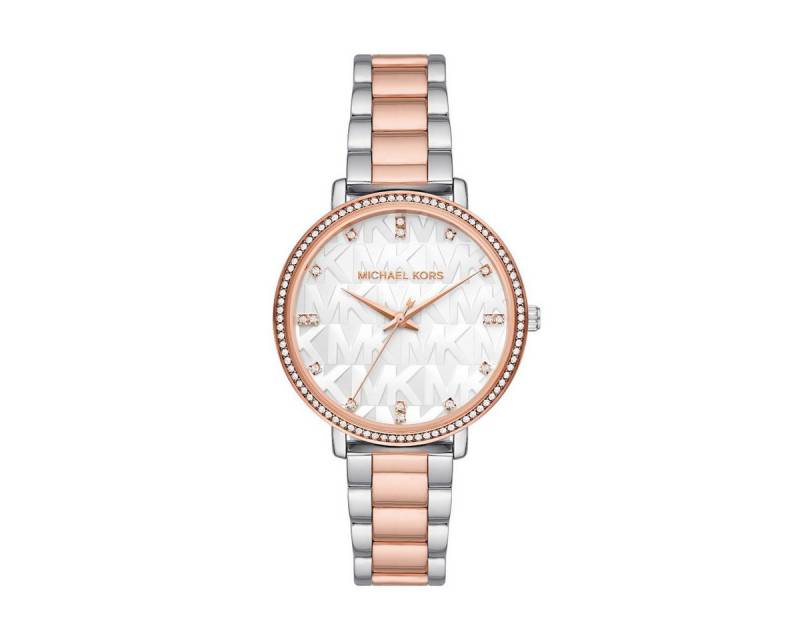 MICHAEL KORS Quarzuhr Damen-Uhr Pyper Quarz Edelstahl-Armband Goldton MK4667 von MICHAEL KORS